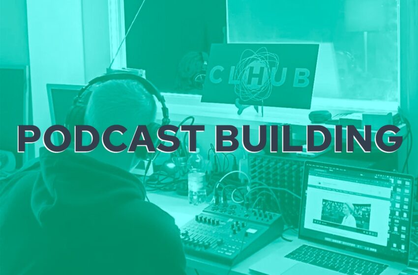 podcast building